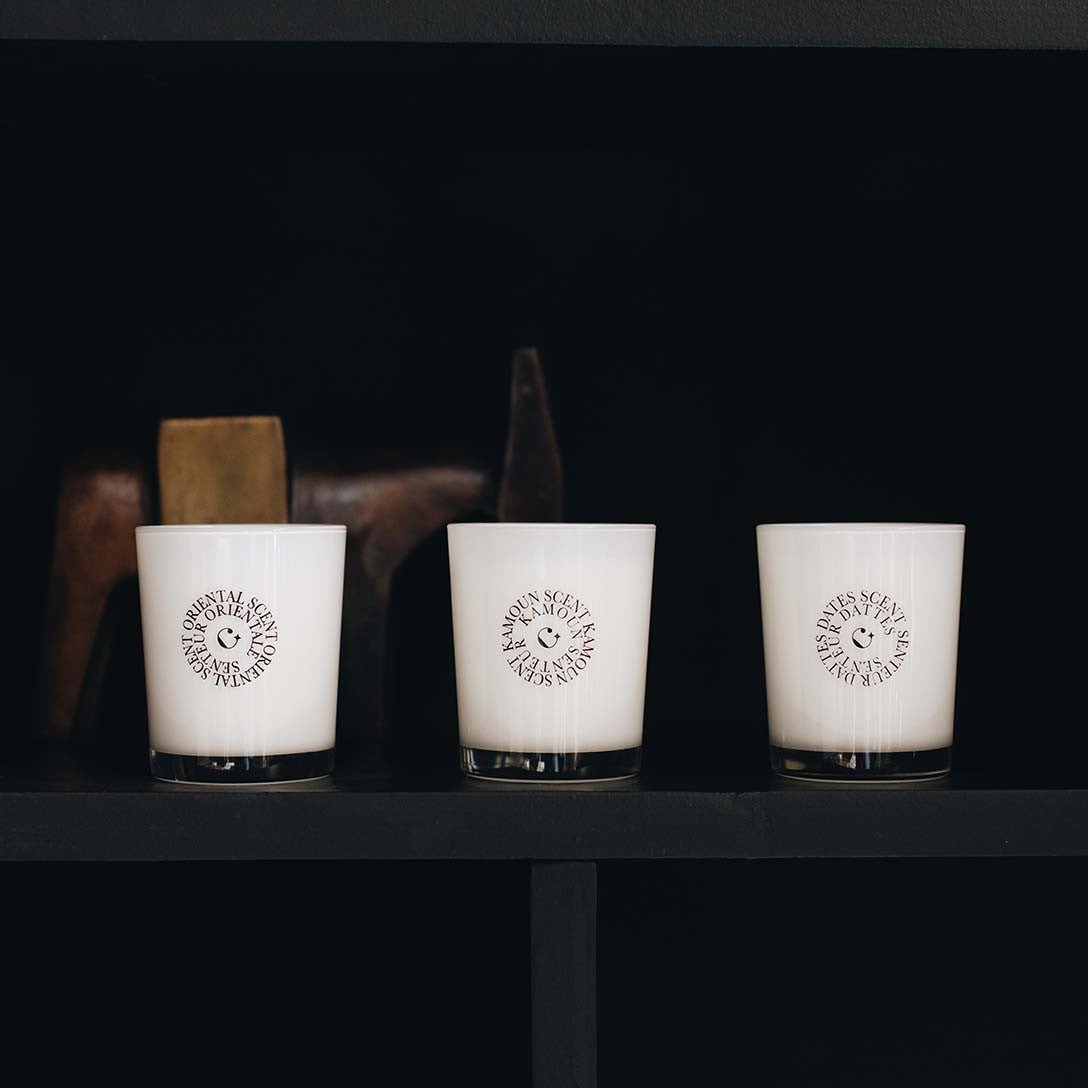 BOUGIE SCENTS OF MOROCCO Ambre - Maison d'Exception