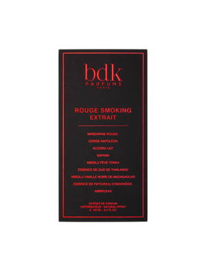 Rouge smoking EXTRAIT 100ML - Maison d'Exception