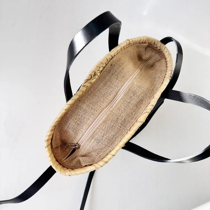 Sac à bandoulière verona noir - Maison d'Exception