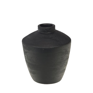 VASE KALOS H25D23 NR - Maison d'Exception