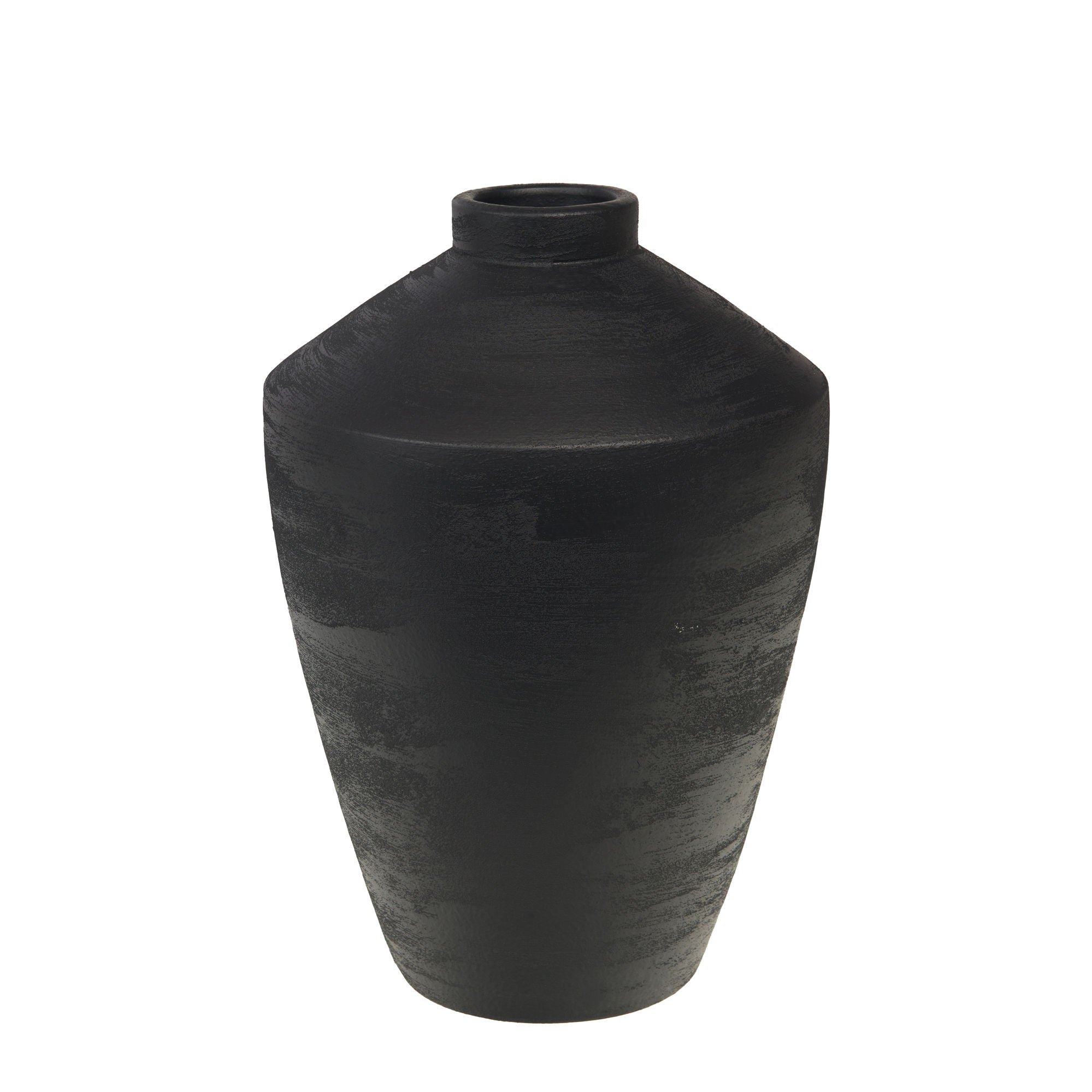 VASE KALOS H40D28 NR - Maison d'Exception