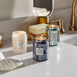 BOUGIE MAKASSAR EBONY & PEACH - Maison d'exception boutique