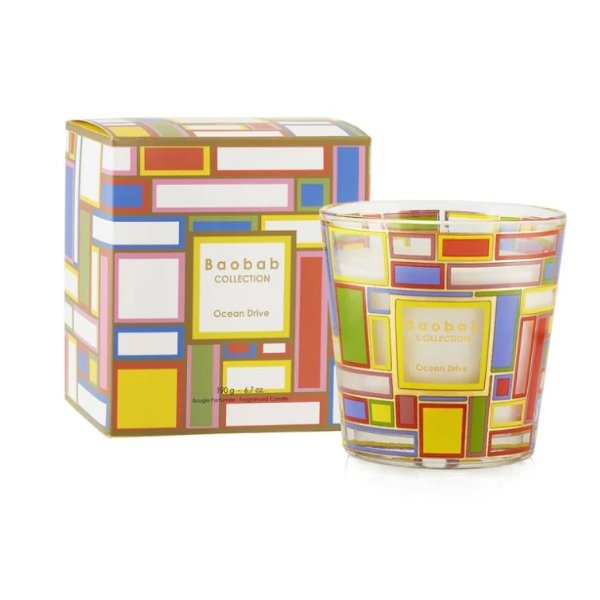 BOUGIE MY FIRST BAOBAB CITIES OCEAN DRIVE - Maison d'exception boutique