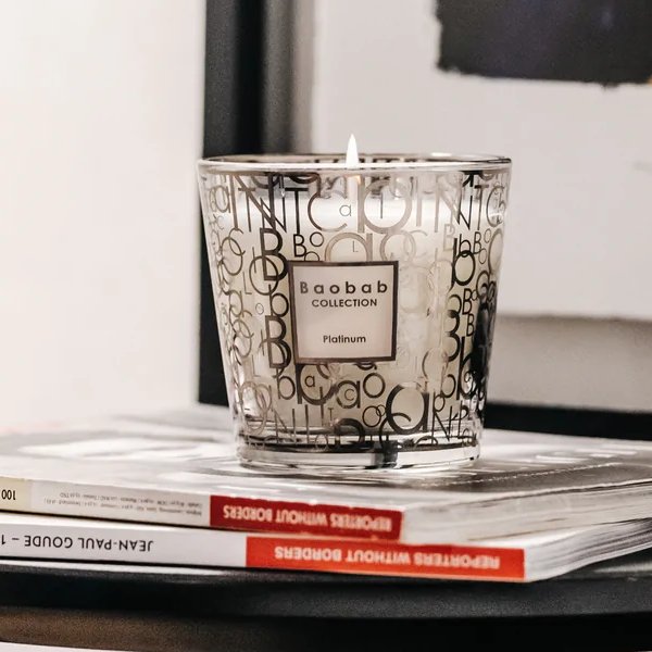 BOUGIE MY FIRST BAOBAB PLATINUM - Maison d'exception boutique