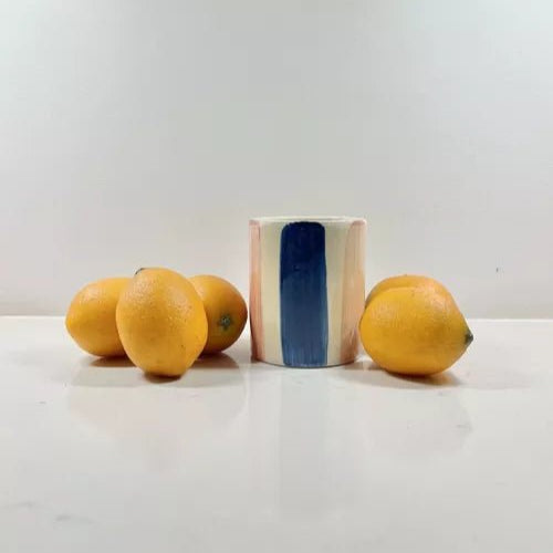 Bougie céramique émaillée parfum Ambre & Cerise épicée - Maison d'Exception