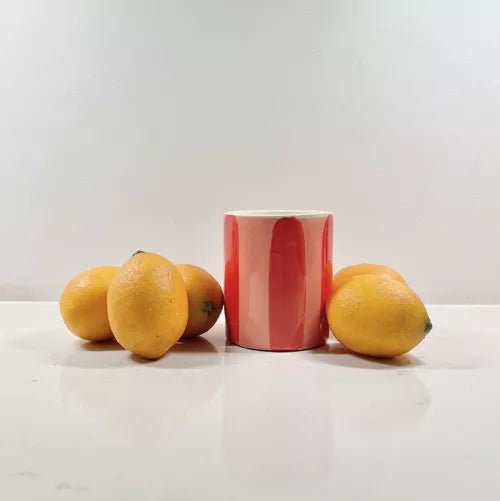 Bougie céramique émaillée parfum Baies rouges - Maison d'Exception