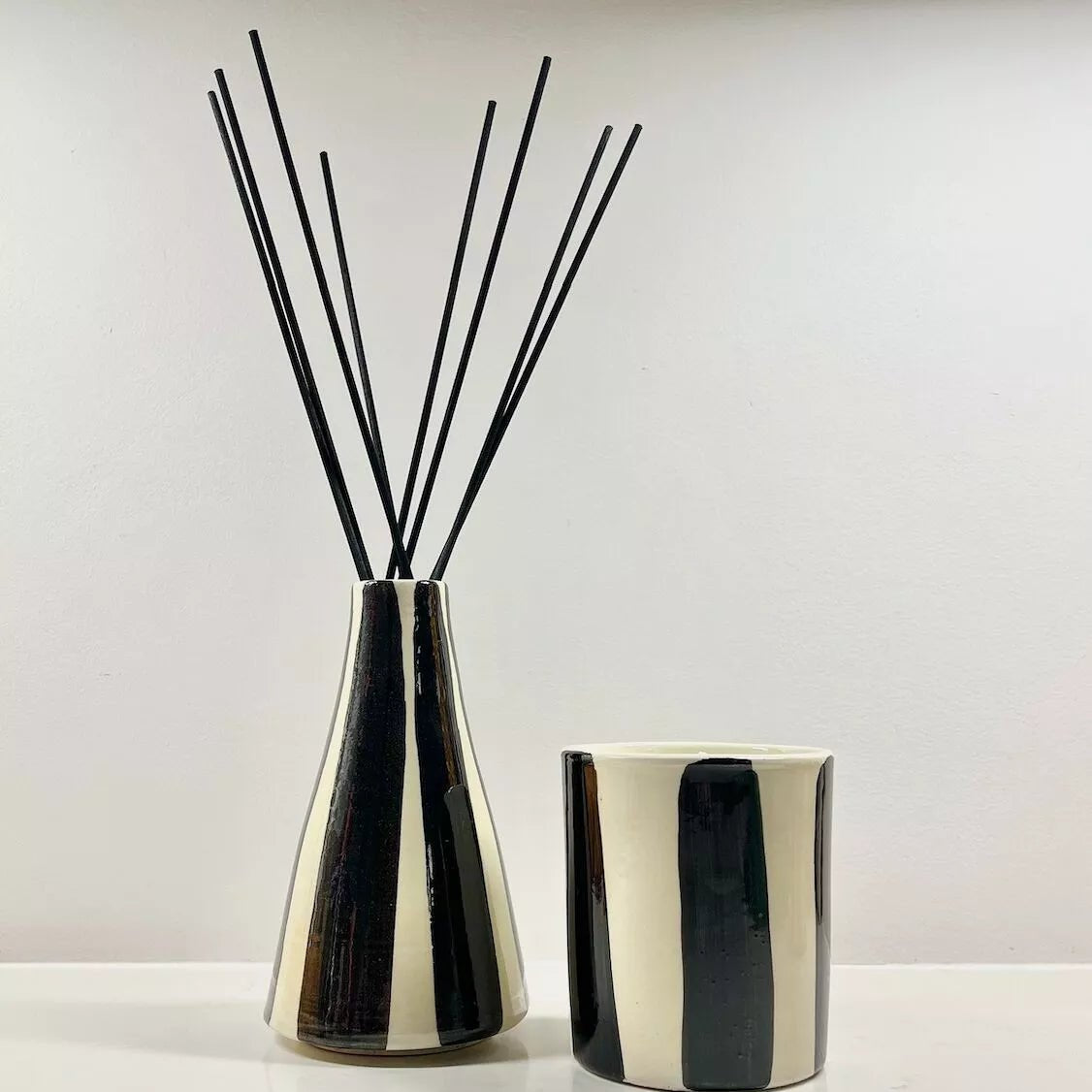 Diffuseur céramique émaillée parfum Tabac Cubin & tonka - Maison d'Exception