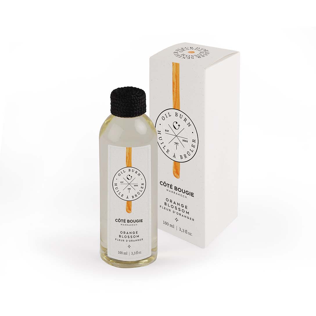 HUILE A BRULER 100 ML FLEUR D’ORANGER - Maison d'Exception