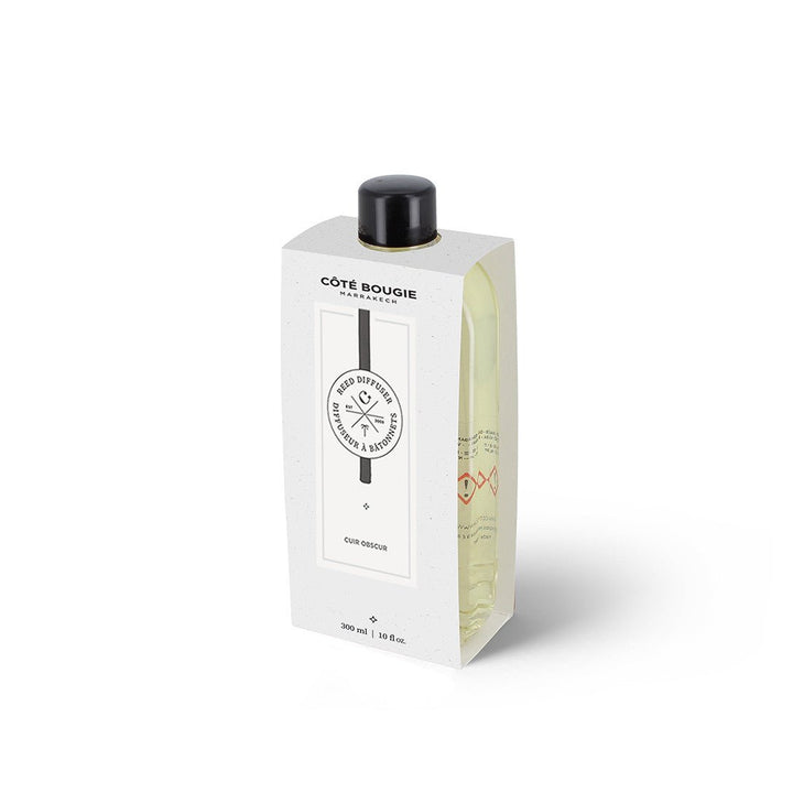 RECHARGE PARFUM 300 ML CUIR OBSCUR - Maison d'Exception