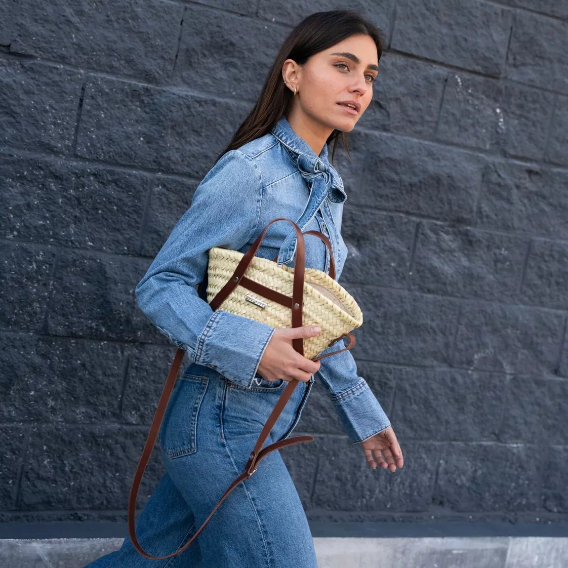 Sac à bandoulière verona marron chocolat - Maison d'Exception