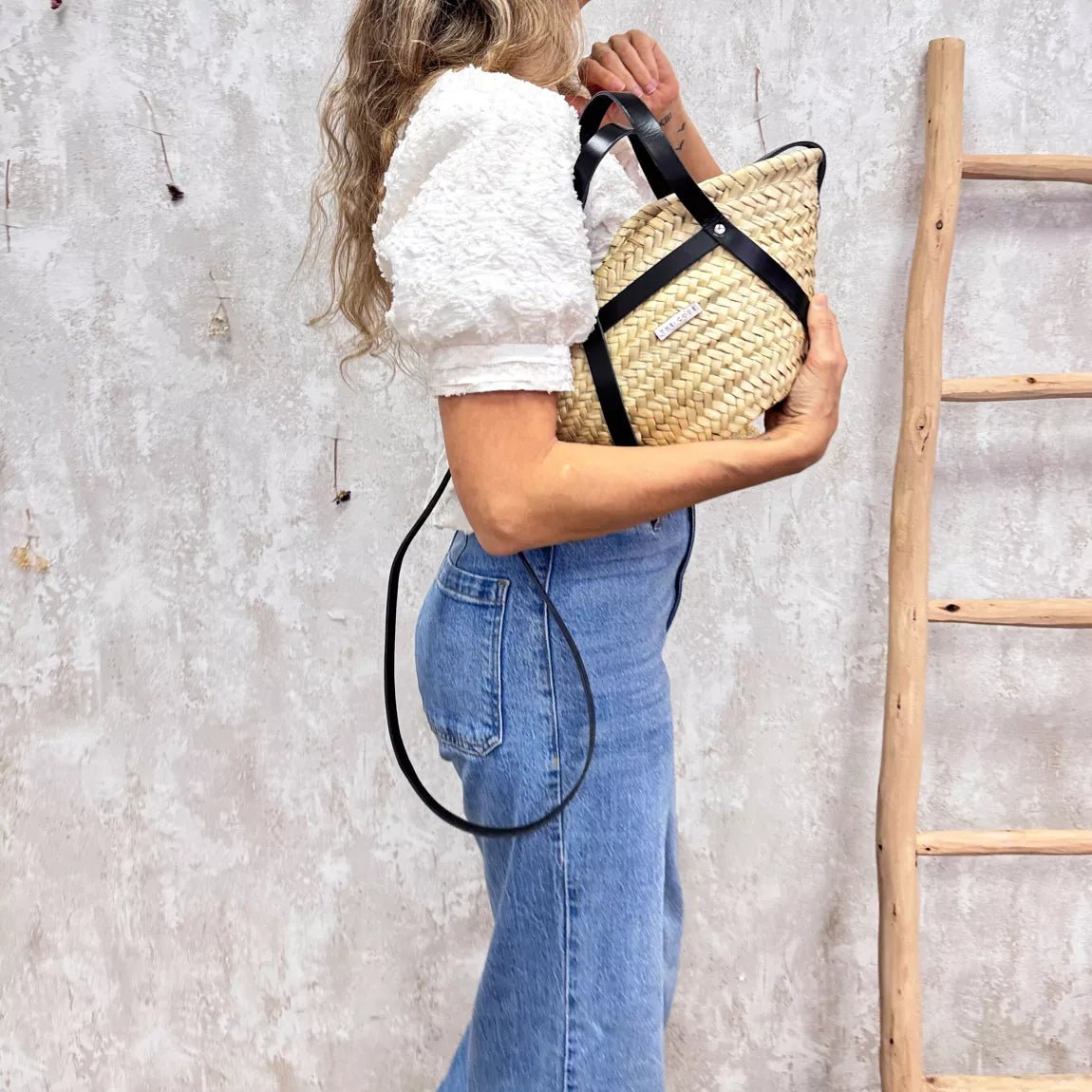 Sac à bandoulière verona noir - Maison d'Exception