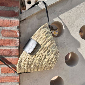 Sac panier urban noir - Maison d'Exception