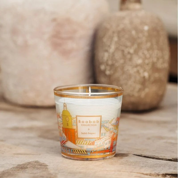 BOUGIE MY FIRST BAOBAB CITIES SAINT TROPEZ - Maison d'exception boutique