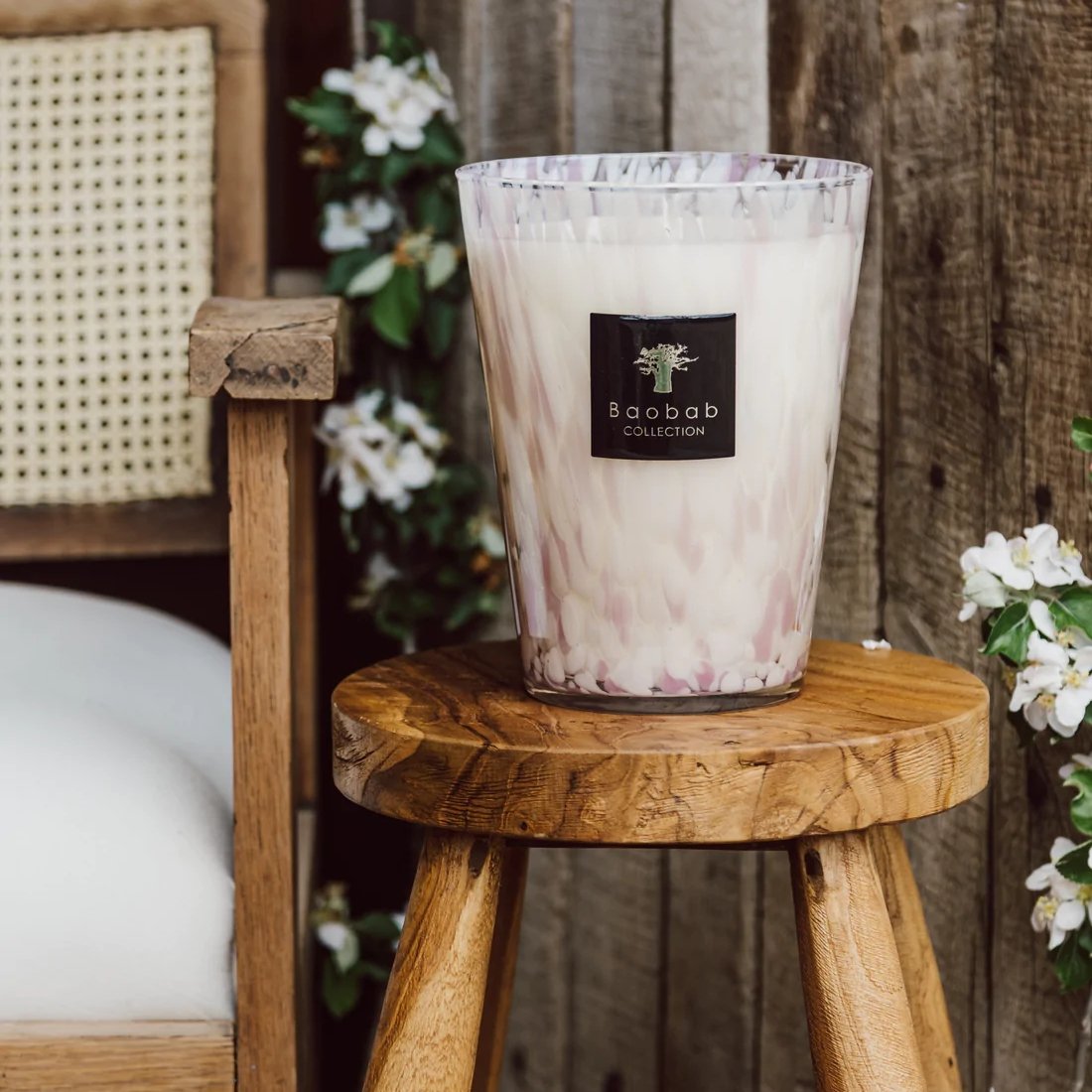 BOUGIE PEARLS WHITE - Maison d'exception boutique