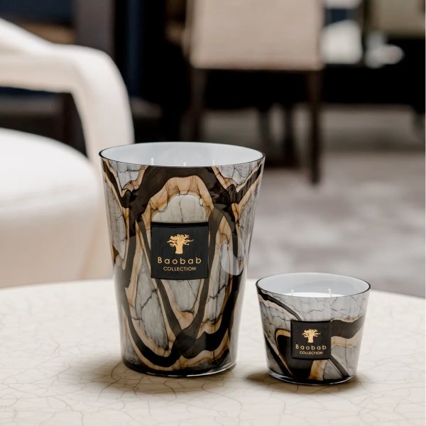BOUGIE STONES MARBLE - Maison d'exception boutique