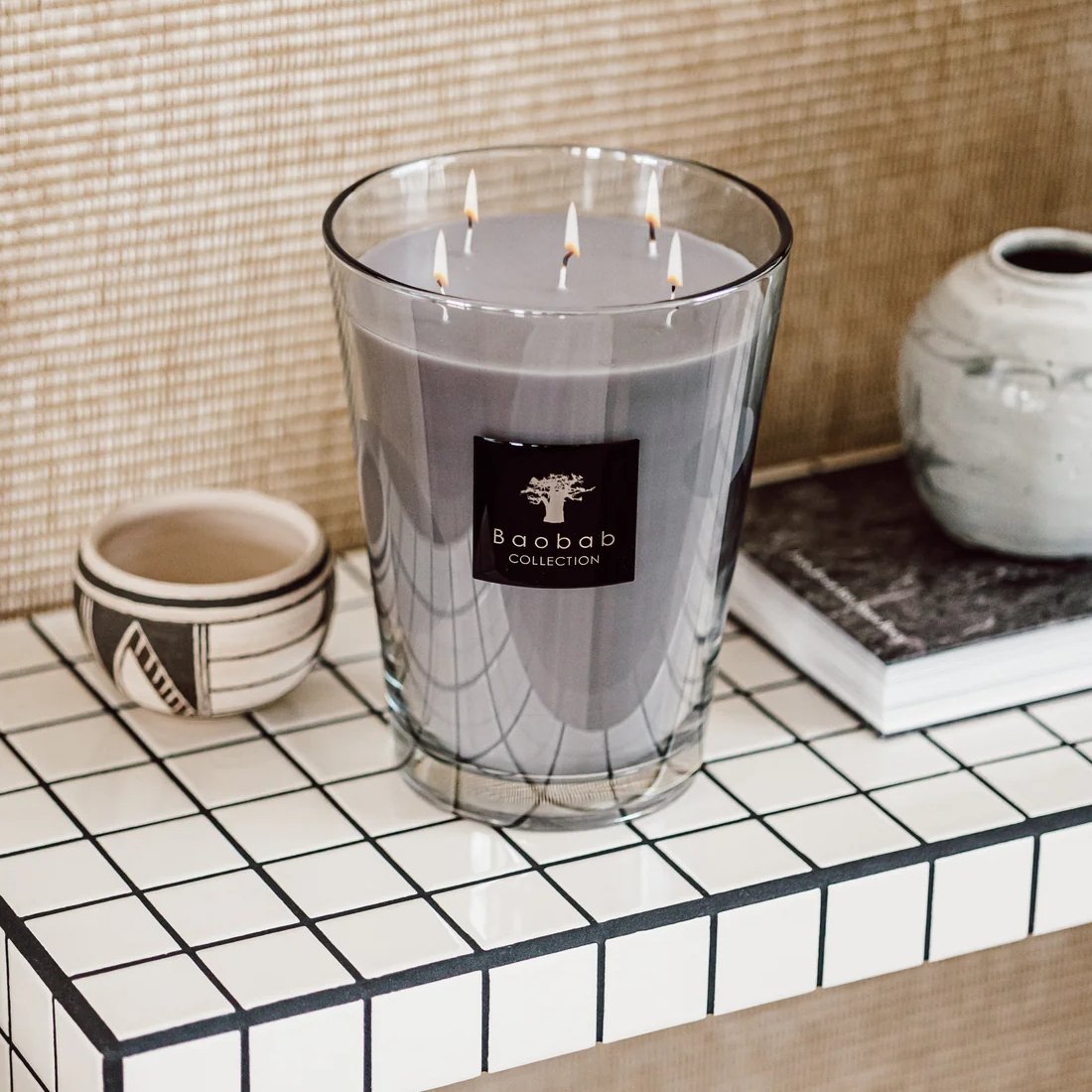 BOUGIE WHITE RHINO - Maison d'exception boutique