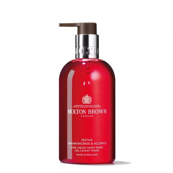 FESTIVE FRANKINCENSE & ALLSPICE SAVON LIQUIDE RAFFINÉ POUR LES MAINS - Maison d'exception boutique