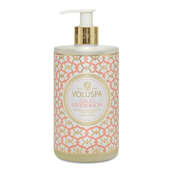 Saijo Persimmon - Savon pour les mains 450 ml - Maison d'exception boutique