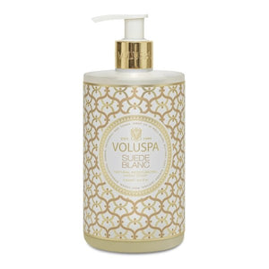 Suède Blanc - Savon pour les mains 450 ml - Maison d'exception boutique